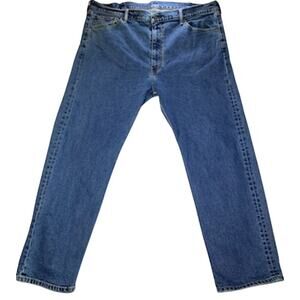 Levi Strauss & Co. Men’s Jeans Size 44x30 Blue Denim Straight Fit